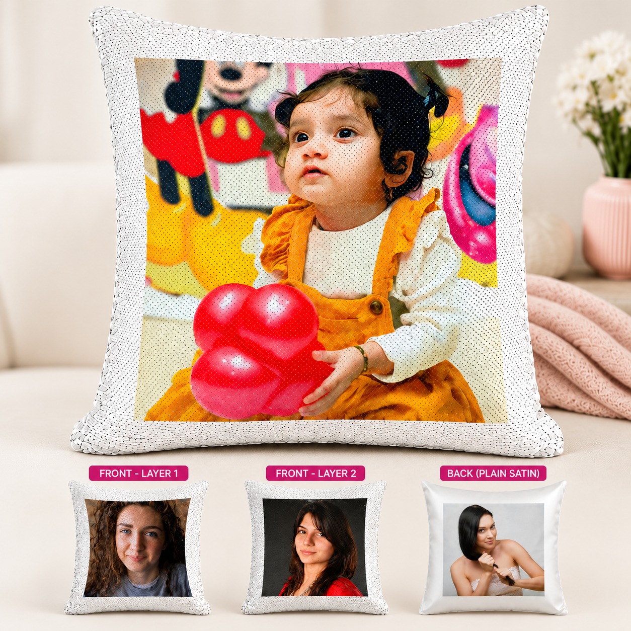 PL1 3in1 Sequence Pillow 16x16